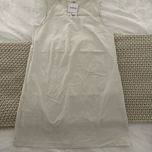 Uniqlo Cream Midi Dress